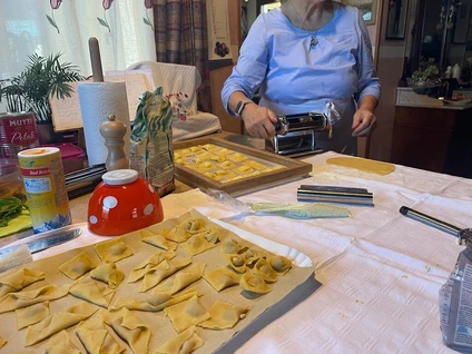 Family cooking lesson at Desenzano del Garda 14