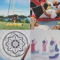 Yoga for children in nature at Desenzano del Garda 1