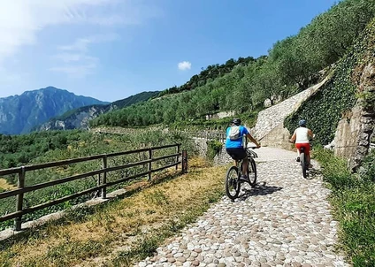 Enduro Bike Tour with lunch at Punta Larici at Garda Trentino 2