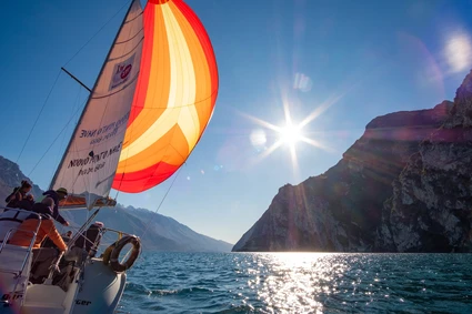 Sailing trip with skipper from Riva del Garda and lunch on board 13