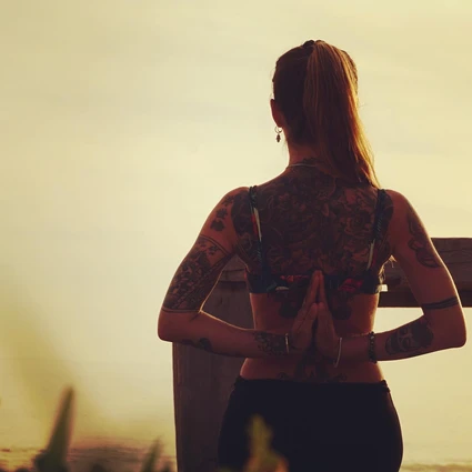 Lezione individuale di yoga con vista sul Lago di Garda 5