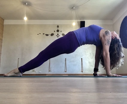 Individual yoga lesson in Lazise studio 7