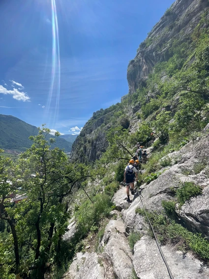 Leichter Klettersteig Colodri bei Arco am Gardasee 6
