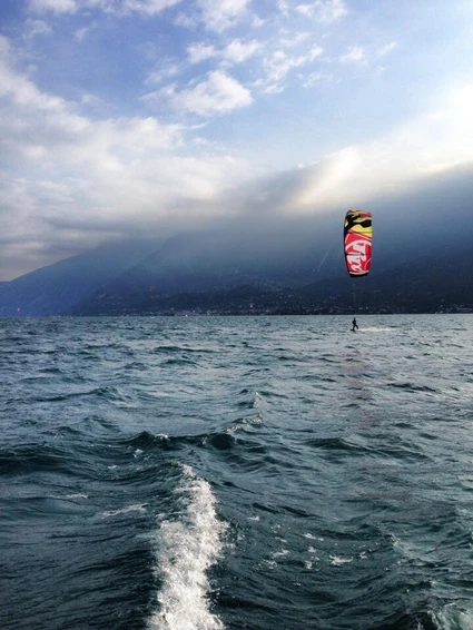 A day of Free Ride on the waters of Campione sul Garda