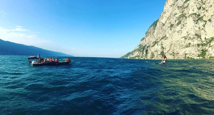 Ein Tag Free Ride auf den Gewässern von Campione sul Garda 3