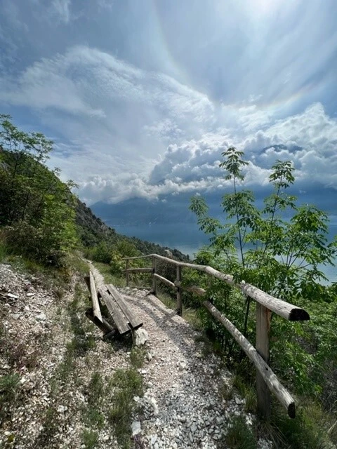 Walking tour along the Sun Trail in Limone sul Garda